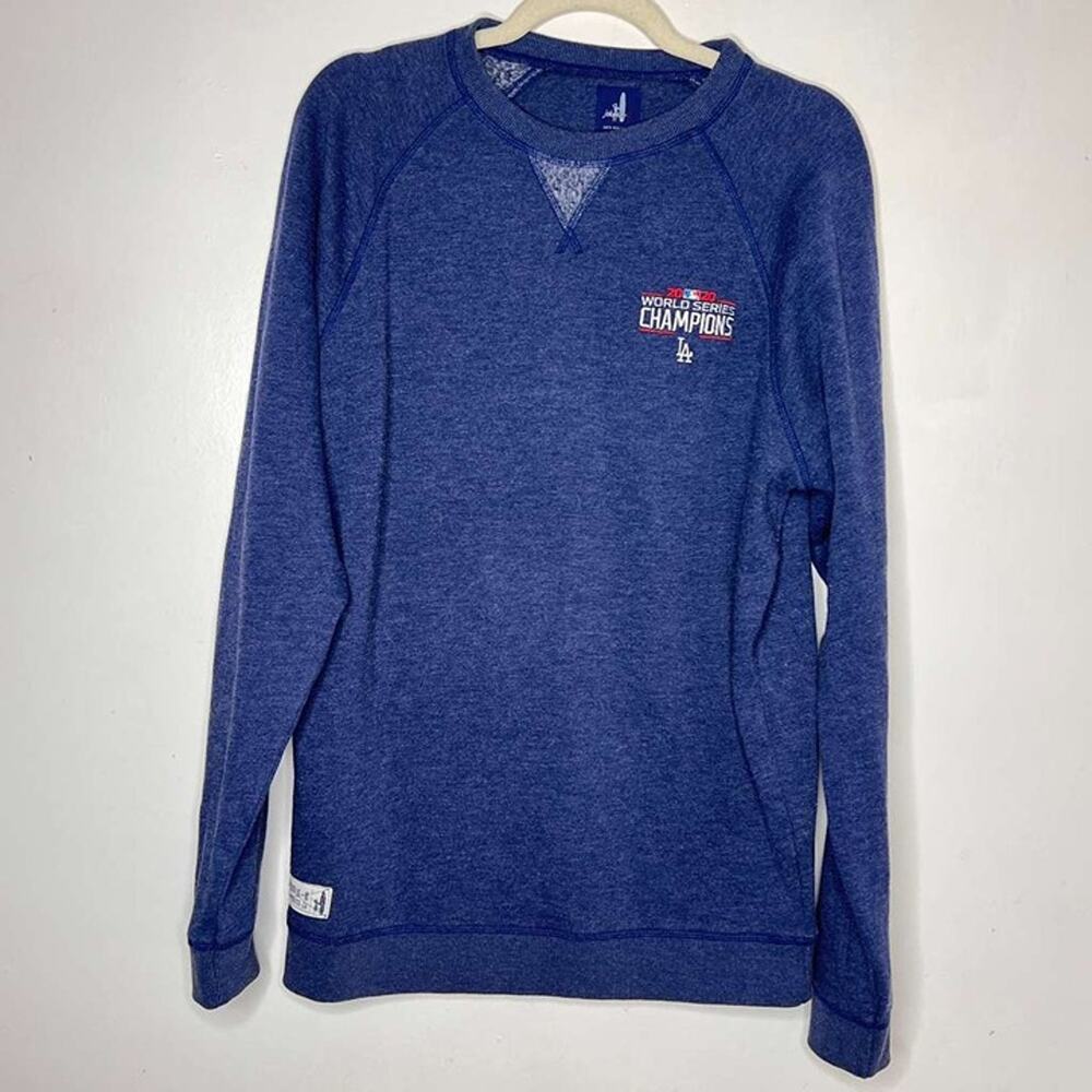 Los Angeles Dodgers Johnnie-O 2020 World Series Champions Pamlico Pullover Sweat